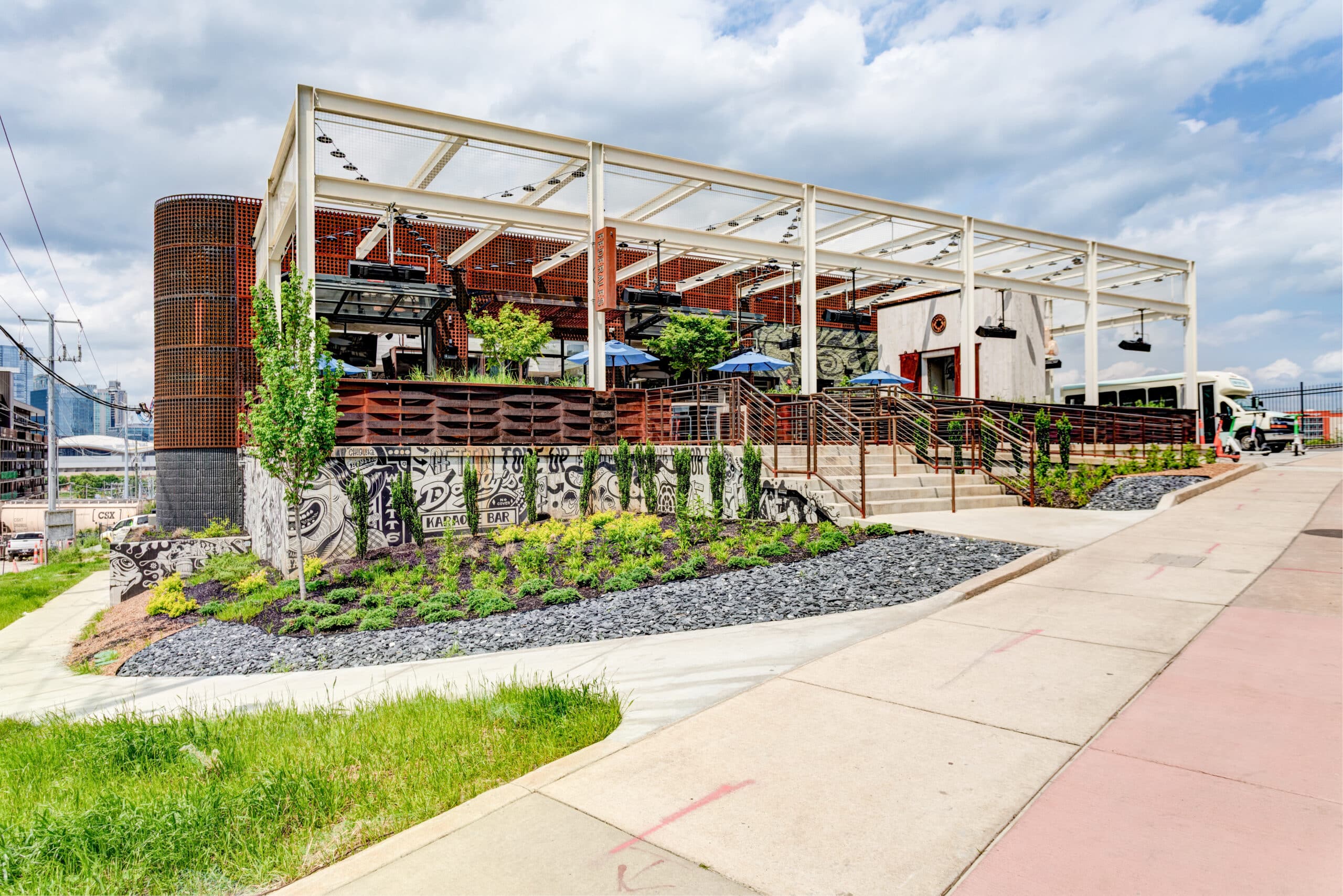 Home 4 a building with a white roof