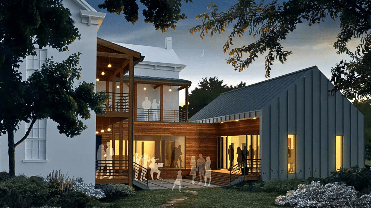 Creating a modern event space with new purpose out of a historic Nashville property. 