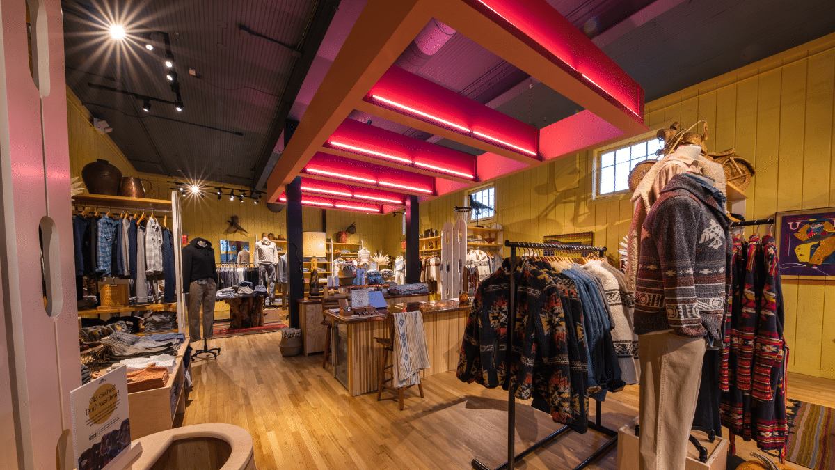 Creative lighting can highlight preferred product displays so you can guide customers to those “must-have” items.