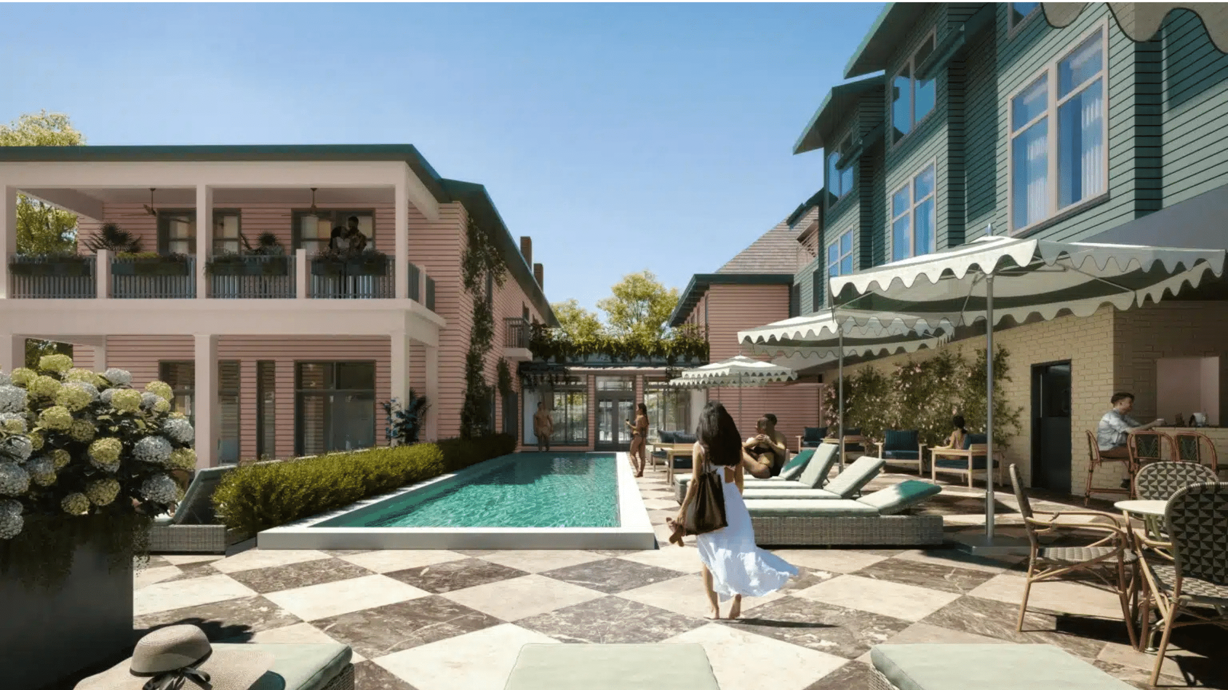 The Art of Blending Local Culture into Design 2 Maintaining the historic charm of The Chloe while adapting it for contemporary hospitality needs.